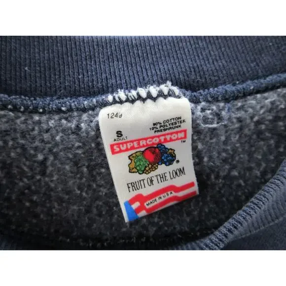 Vintage UPENN PENNSYLVANIA UNIVERSITY PENN Men's Small Sweatshirt SUPERCOTTON